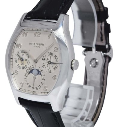 Patek Philippe Perpetual Calendar Complications Platinum Mens Watch 5040p