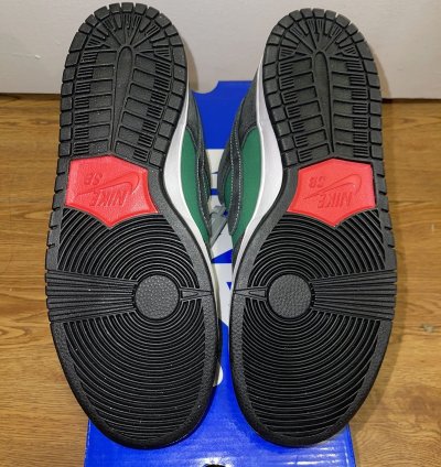 Nike Sb Dunk Low Pine Green Black