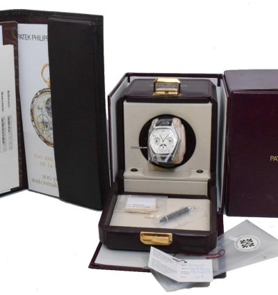 Patek Philippe Perpetual Calendar Complications Platinum Mens Watch 5040p