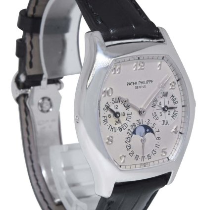 Patek Philippe Perpetual Calendar Complications Platinum Mens Watch 5040p