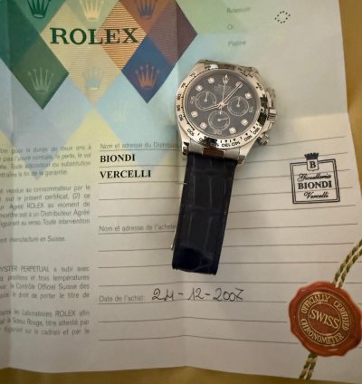 Rolex Daytona Sodalite
