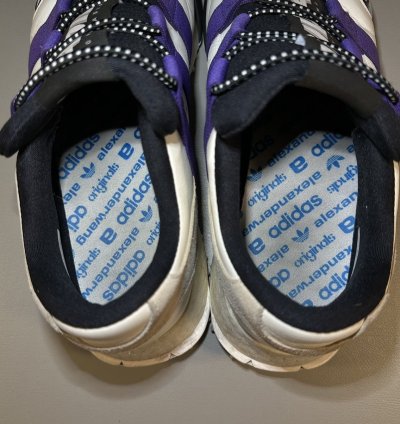 Adidas Alexander Wang Wangbody Run White Purple Sneakers