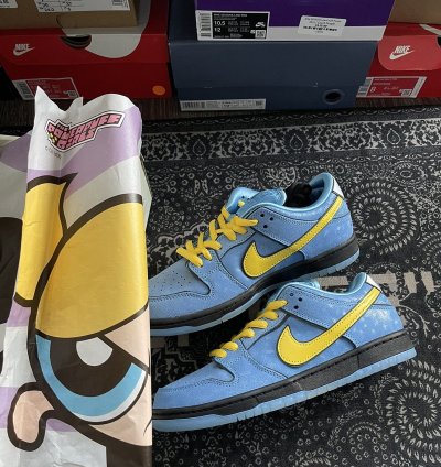 Nike Sb Dunk Low Powerpuff Girls Bubbles