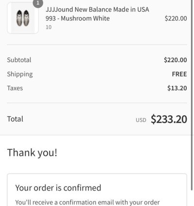 Jjjjound New Balance 993 Military Grey Angora