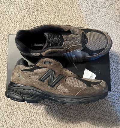 Jjjjound New Balance Brown 990v3 Size 6 5