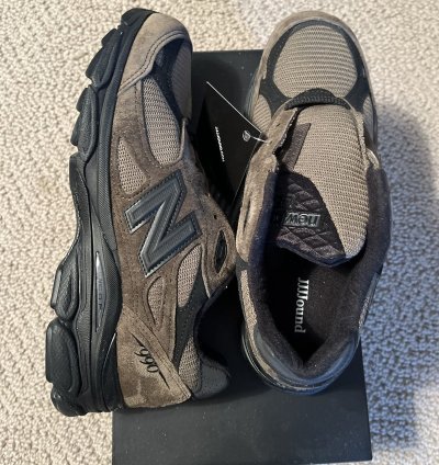 Jjjjound New Balance Brown 990v3 Size 6 5