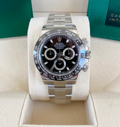 Rolex Daytona Stainless Steel Black Dial 2023