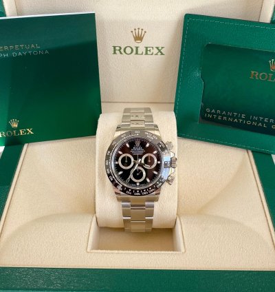 Rolex Daytona Stainless Steel Black Dial 2023