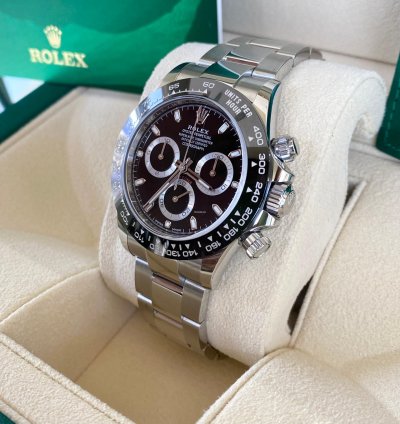 Rolex Daytona Stainless Steel Black Dial 2023