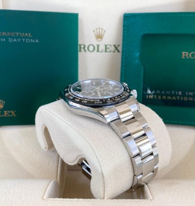 Rolex Daytona Stainless Steel Black Dial 2023