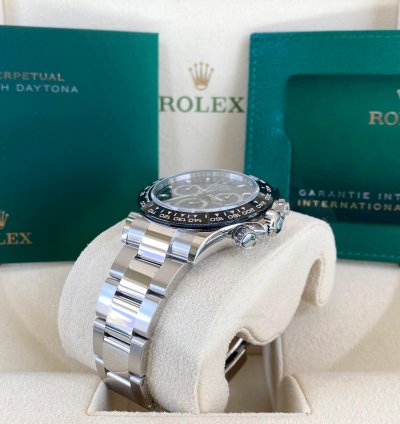 Rolex Daytona Stainless Steel Black Dial 2023