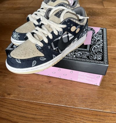 Nike Sb Dunk Low Prm Qs Sz9 Travis Scott Friends Family