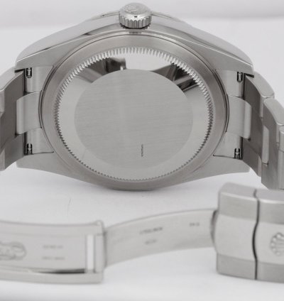 Rolex Sky-dweller New Papers Rolex Sky-dweller Blue 18k Fluted 42mm Steel Watch Oyster 326934 Box
