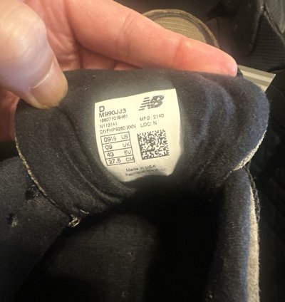 Jjjound New Balance 990v3 Brown Black