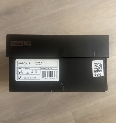 Jjjound New Balance 990v3 Brown Black