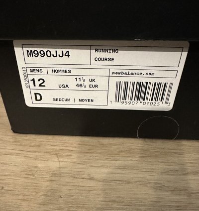 Jjjound New Balance 990v4