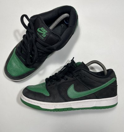 Nike Sb Dunk Low Pro - Pack Black Pine Green