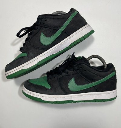 Nike Sb Dunk Low Pro - Pack Black Pine Green