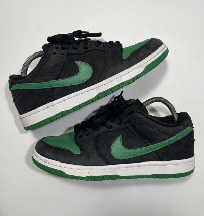 Nike Sb Dunk Low Pro - Pack Black Pine Green