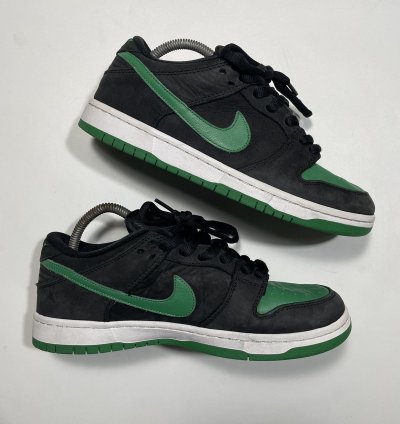 Nike Sb Dunk Low Pro - Pack Black Pine Green
