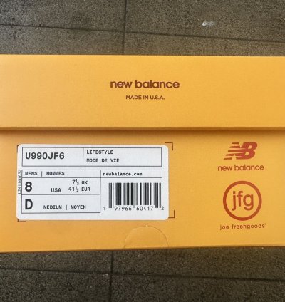 Joe Fresh New Balance 990 V6