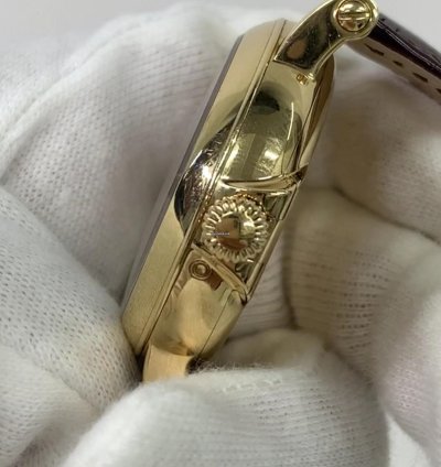 Patek Philippe Perpetual Calendar Grand Complications 38mm Yg - White Dial - Strap 5159j-001