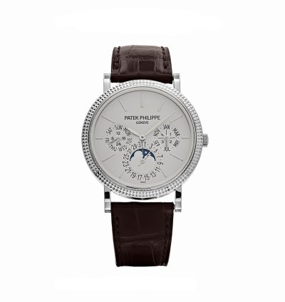 Patek Philippe Perpetual Calendar Grand Complications 5139g-001 Perpetual Calendar White Gold Silver Dial 2008
