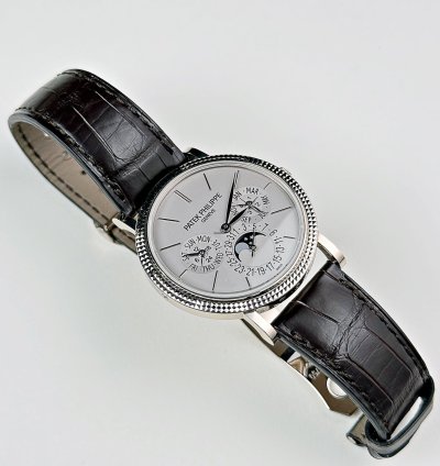 Patek Philippe Perpetual Calendar Grand Complications 5139g-001 Perpetual Calendar White Gold Silver Dial 2008