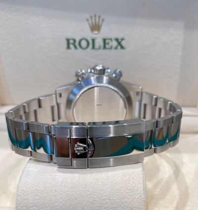 Rolex Daytona Steel 2021 Unworn With Stickers Black Dial Ceramic Bezel 116500ln