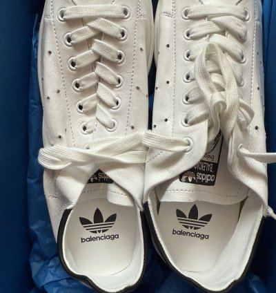 Adidas Balenciaga Stan Smith White Black