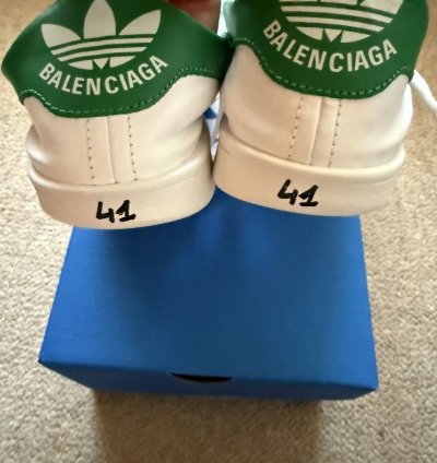 Adidas Balenciaga Stan Smith White Green