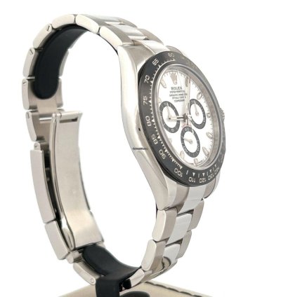 Rolex Daytona Steel 40mm Panda White Dial Ceramic Bezel New Unworn 2023