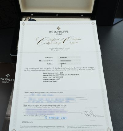 Patek Philippe Perpetual Calendar Grand Complications 5320g-001 Complete