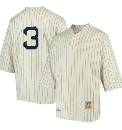 New York Yankees Babe Ruth Cream 1929 Throwback Jersey