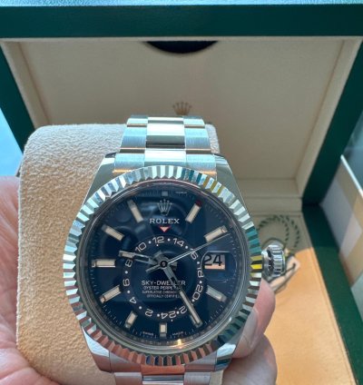 Rolex Sky-dweller New Rolex Sky Dweller Blue Oyster