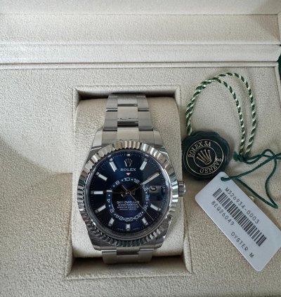 Rolex Sky-dweller New Rolex Sky Dweller Blue Oyster
