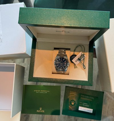Rolex Sky-dweller New Rolex Sky Dweller Blue Oyster