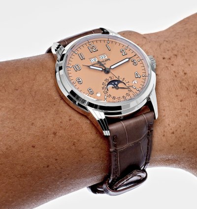 Patek Philippe Perpetual Calendar Grand Complications 5320g-011 Perpetual Calendar White Gold Salmon Dial 2022