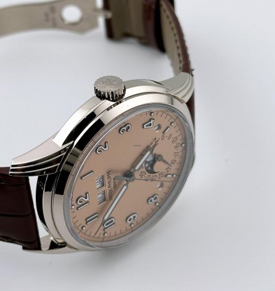 Patek Philippe Perpetual Calendar Grand Complications 5320g-011 Perpetual Calendar White Gold Salmon Dial 2022