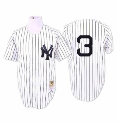 New York Yankees Babe Ruth White 1929 1932 Throwback Jersey