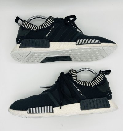 Adidas Boost Nmd R1 Pk Primeknit Sneakers - Tokyo Japan Grey