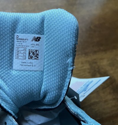 Joe Freshgoods New Balance 993 Arctic Blue