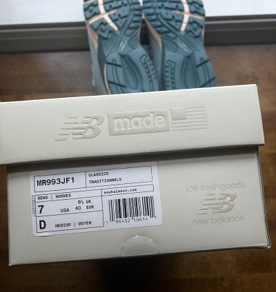 Joe Freshgoods New Balance 993 Arctic Blue