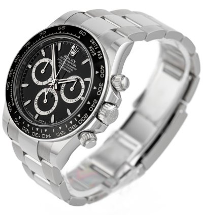 Rolex Daytona Steel Black Dial Ref 126500ln Full Set Unworn