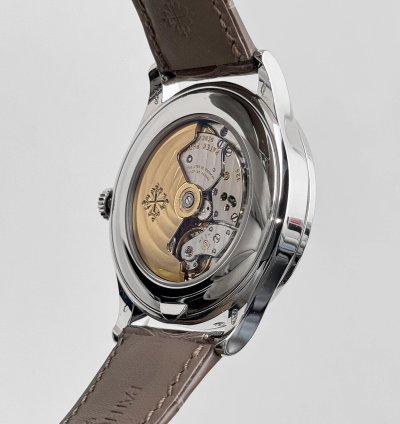 Patek Philippe Perpetual Calendar Grand Complications 5496p-015 Perpetual Calendar Moon Phases Platinum Silver Dial 2018
