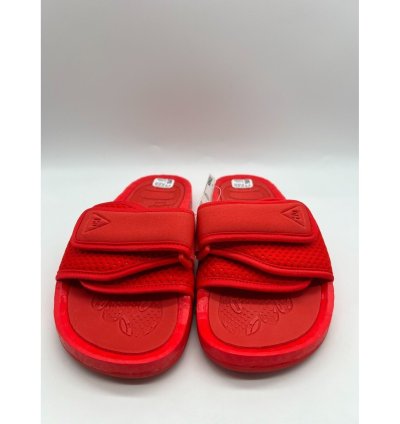 Adidas Boost Slide Pharrell Active Red Fy6140 Men Size 7