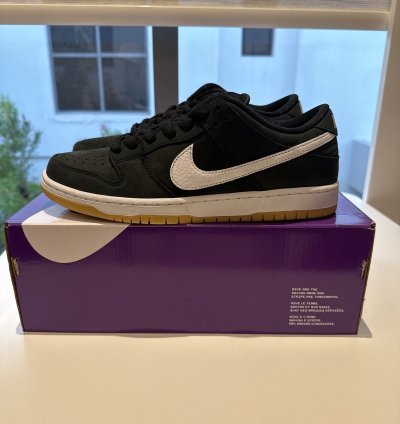 Nike Sb Dunk Low Pro Black Gum