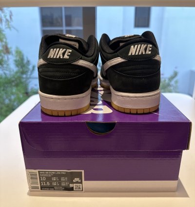 Nike Sb Dunk Low Pro Black Gum