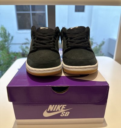 Nike Sb Dunk Low Pro Black Gum
