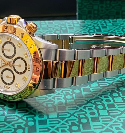 Rolex Daytona Steel Gold 6 Inverted Like New